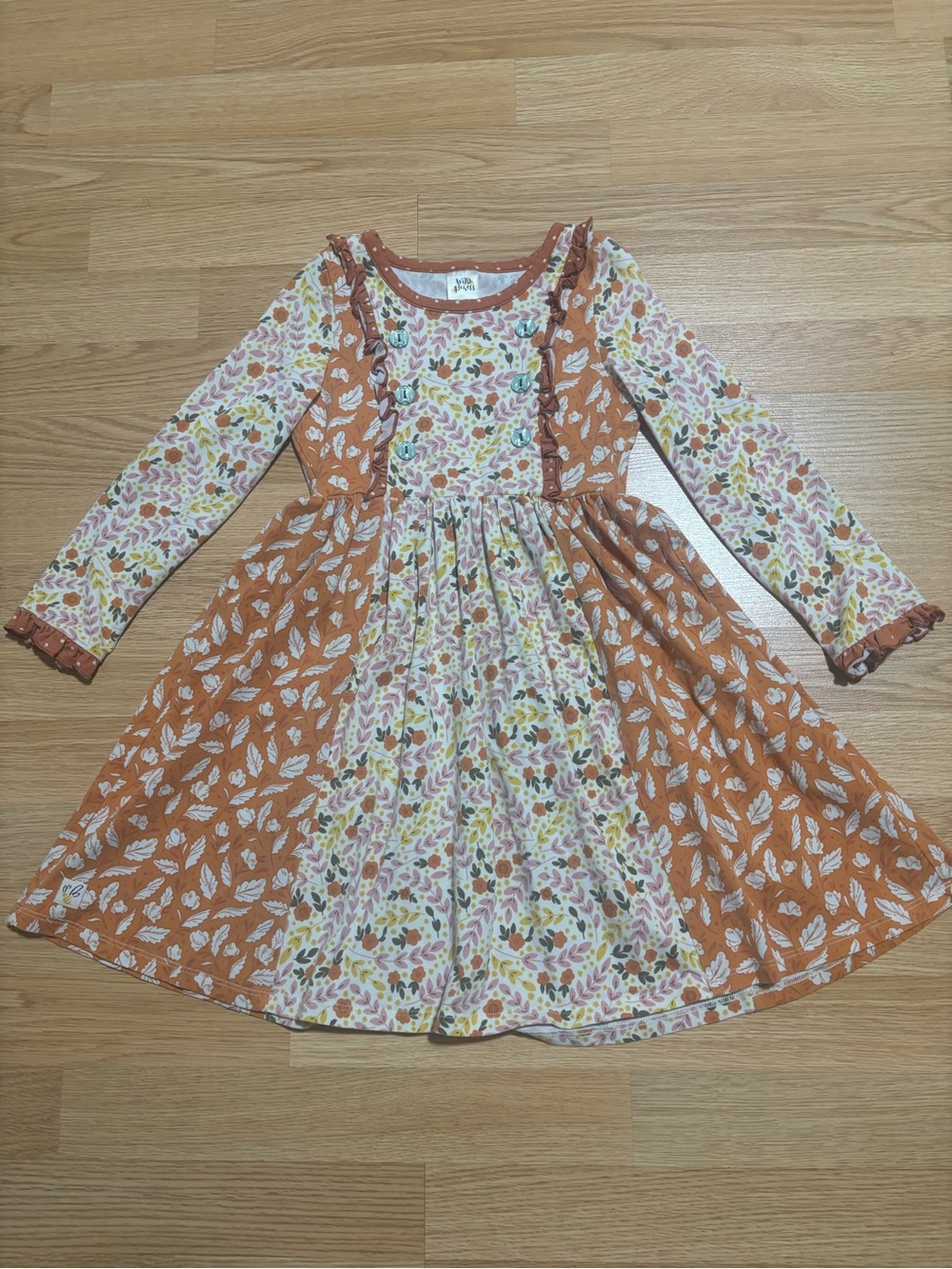 “Wildflower” dress size 6 In EUC